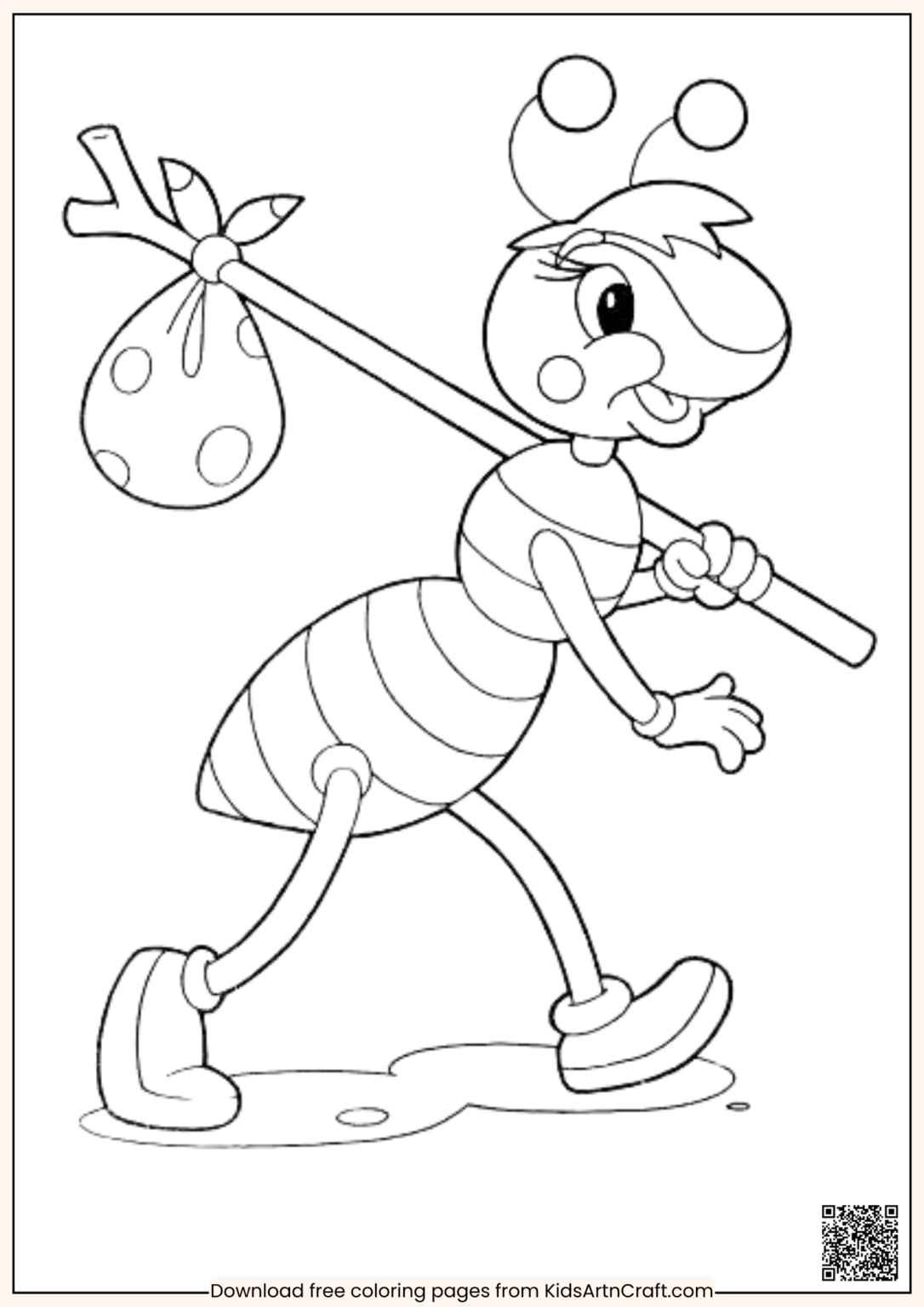 Free Printable Cartoon Character Coloring Pages For Kids - Kids Art & Craft