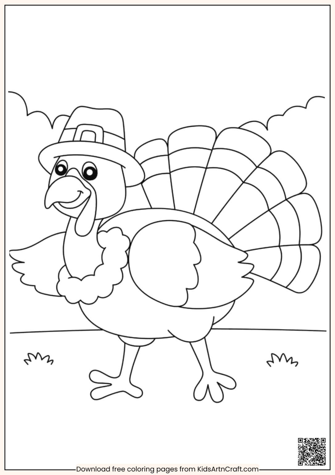 Celebrate Thanksgiving with Free Printable Coloring Pages for Kids ...