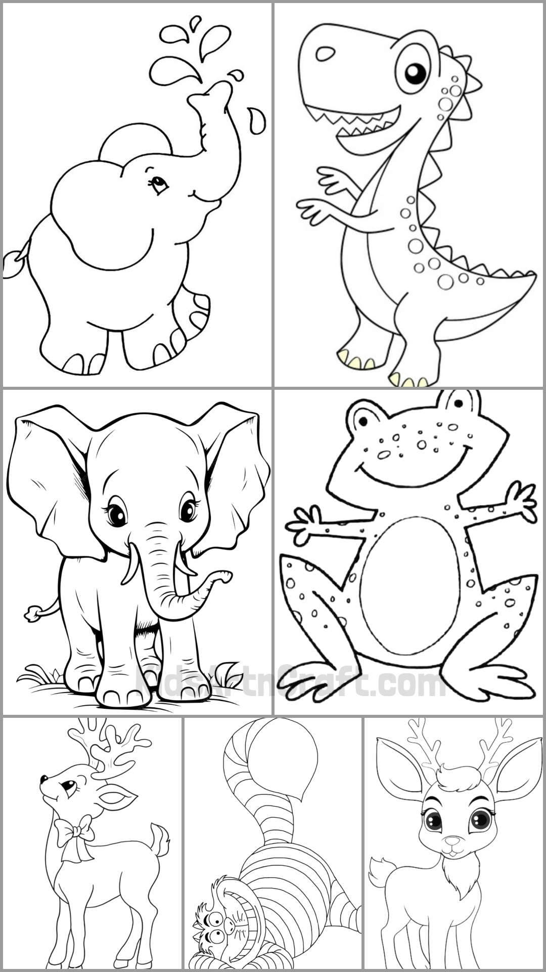 Free Printable Animal Coloring Pages For Kids
