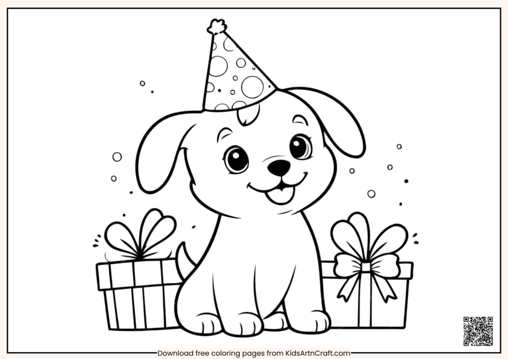 Animal Coloring Pages For Kids - Free Printable Worksheets - Kids Art ...