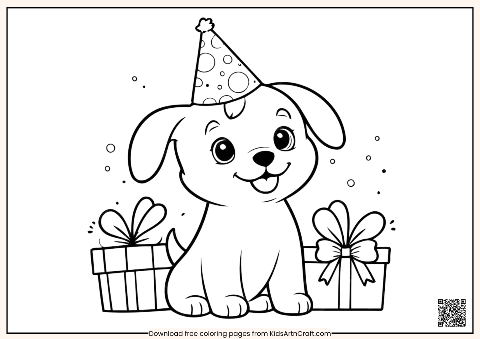 Animal Coloring Pages For Kids - Free Printable Worksheets - Kids Art ...
