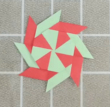 Easy Ninja Star Paper Craft For Kids