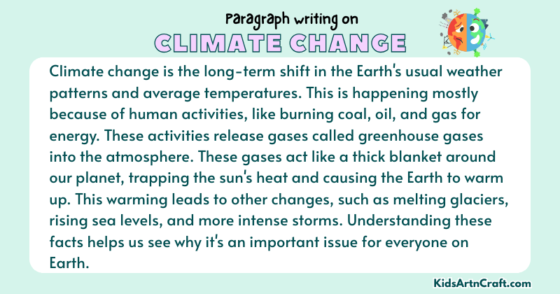 Expository Paragraph on Climate Change (Explains with Facts)