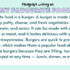 Paragraph on My Favourite Food
