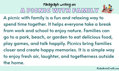 Paragraph on A Picnic with Family