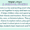 Paragraph on A School Picnic