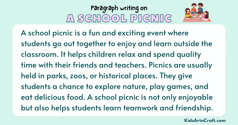 Paragraph on A School Picnic