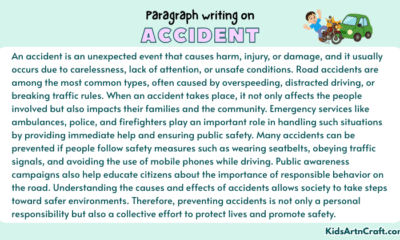 Paragraph on Accident