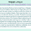 Paragraph on Activities of Grameen Bank