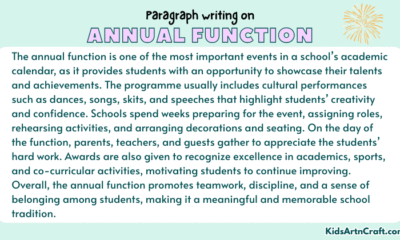 Paragraph on Annual Function