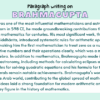 Paragraph on Brahmagupta
