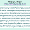 Paragraph on Businessman