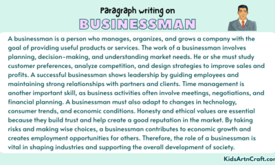 Paragraph on Businessman
