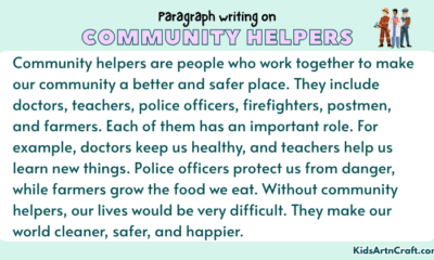 Paragraph on Community Helpers