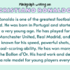 Paragraph on Cristiano Ronaldo