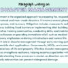 Paragraph on Disaster Management
