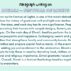Paragraph on Diwali – Festival of Lights