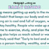 Paragraph on Early Rising