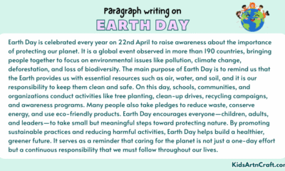 Paragraph on Earth Day