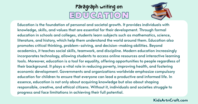 Paragraph on Education