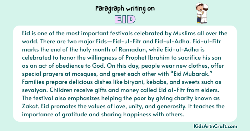 Paragraph on Eid