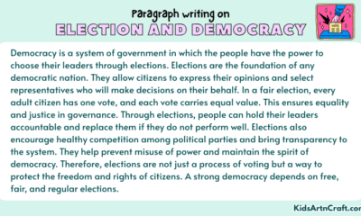 Paragraph on Election and Democracy
