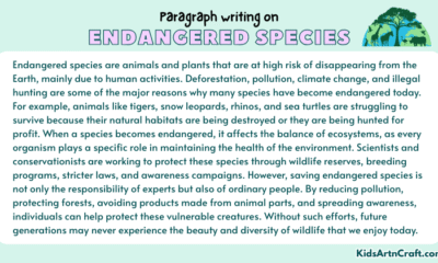 Paragraph on Endangered Species
