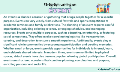 Paragraph on Event