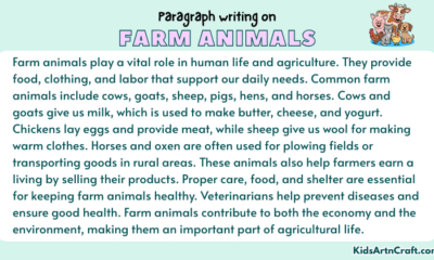 Paragraph on Farm Animals