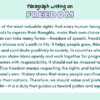 Paragraph on Freedom