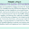 Paragraph on Health and Hygiene