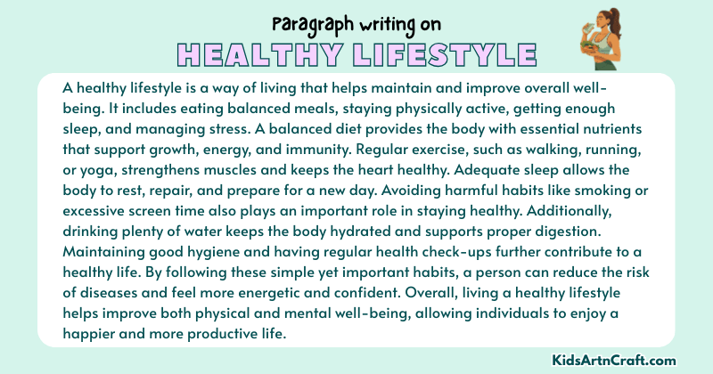 Paragraph on Healthy Lifestyle