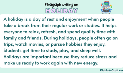 Paragraph on Holiday