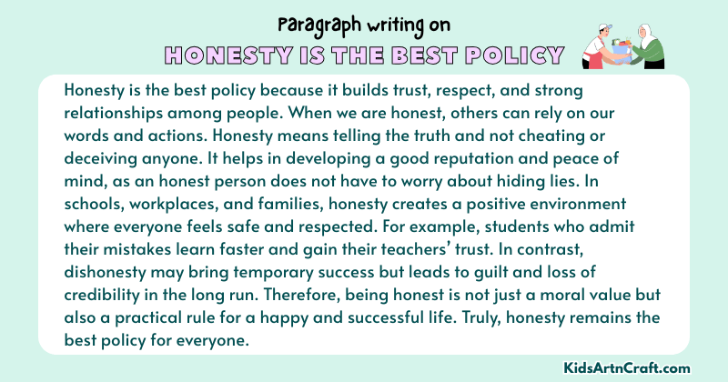 Paragraph on Honesty is the Best Policy