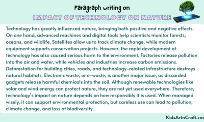 Paragraph on Impact of Technology on Nature