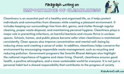 Paragraph On Importance of Cleanliness