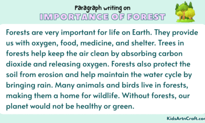 Paragraph on Importance of Forest