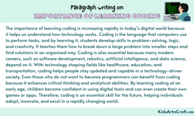 Paragraph on Importance of Learning Coding