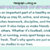 Paragraph on Importance of Sports