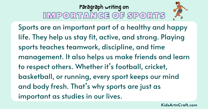 Paragraph on Importance of Sports