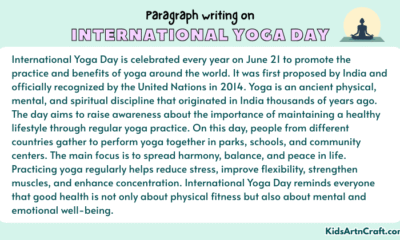 Paragraph on International Yoga Day