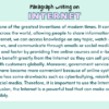 Paragraph on Internet