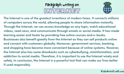Paragraph on Internet