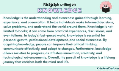 Paragraph on Knowledge