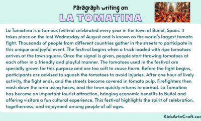 Paragraph on La Tomatina