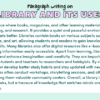Paragraph on Library and Its Uses