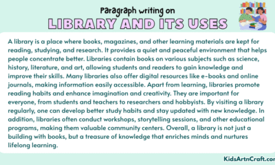 Paragraph on Library and Its Uses