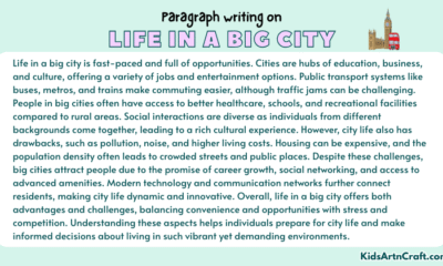 Paragraph on Life in a Big City