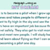 Paragraph on My Dream