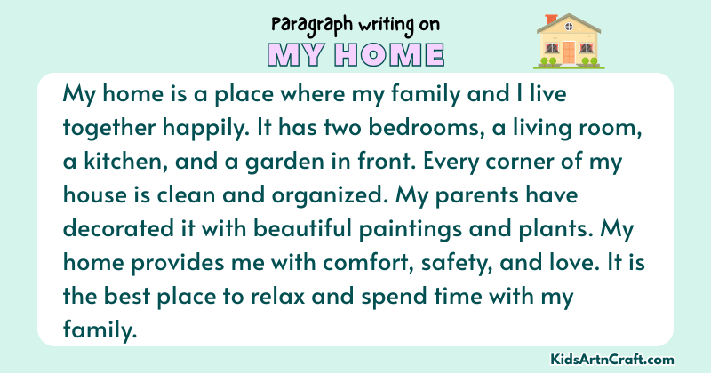 Paragraph on My Home